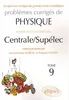 Problemes corriges de physique poses au concours de Centrale/Supelec T.9 vignette