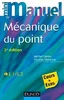 Mini Manuel de Mecanique du point Cours et exercices corriges vignette