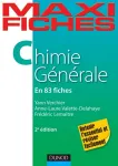 Chimie générale en 83 fiches- Maxi fiches 2e édition vignette